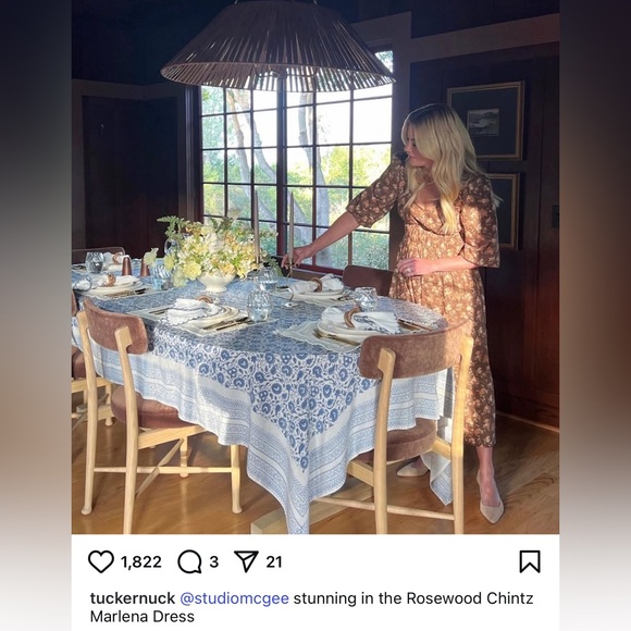 Tuckernuck Rosewood Chintz Marlena Dress - Picture 13 of 13